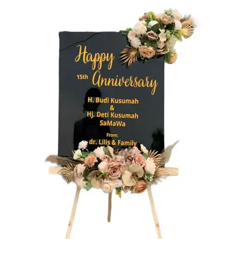 Papan Bunga Akrilik sagalaherang